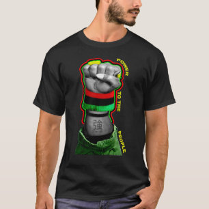 Svart ström tee shirt
