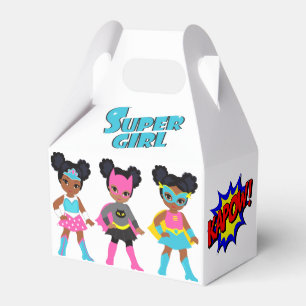 Svart superhjälte - favoritboxar presentaskar