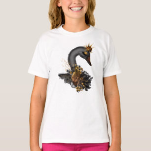 Svart Svan T Shirt
