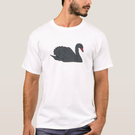 Svart svan t shirt