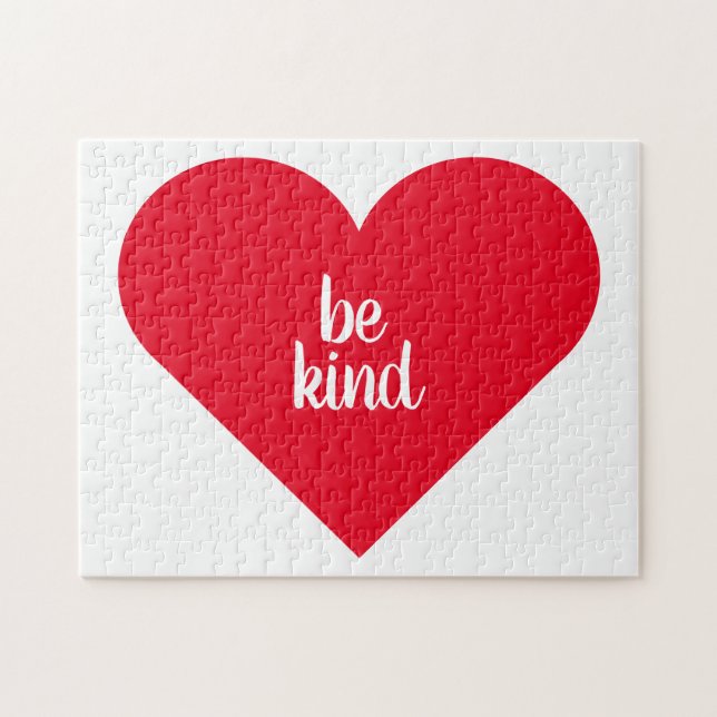 Svårt svårt att utmana Red Solid Färg Pussel (Horisontell)