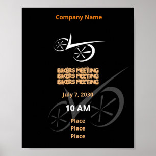 Svart, svart, definierad bläck poster