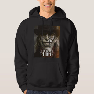 SVART SVART FÖR MOBIL MÖRK HOODIE