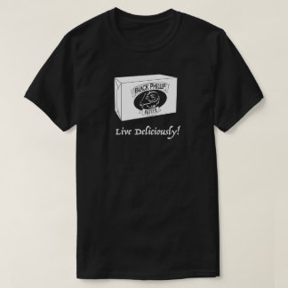 Svart svart för Phillip smörtshirt T-shirt