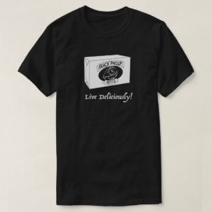 Svart svart för Phillip smörtshirt Tee