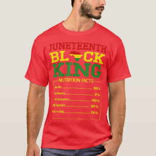 Svart Svart Kung Melanin Pappa Fars dag Dadd T Shirt