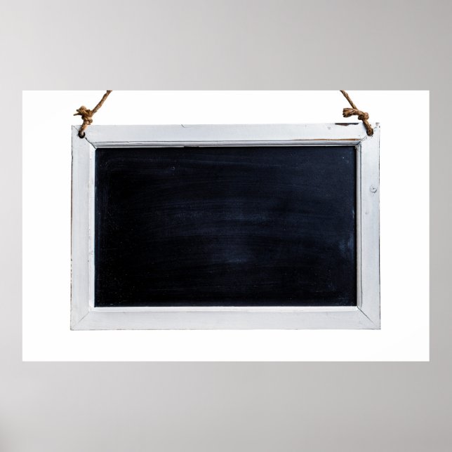 Svart svarta svarta svarta tavla poster (Framsidan)