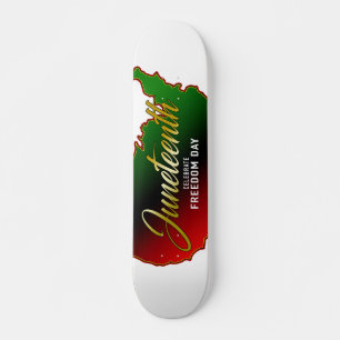 Svart svartårsjubileum mini skateboard bräda 18,5 cm