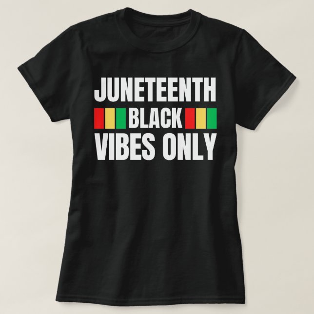 Svart svartvit bara Melanin Sista Bruh T Shirt (Design framsida)