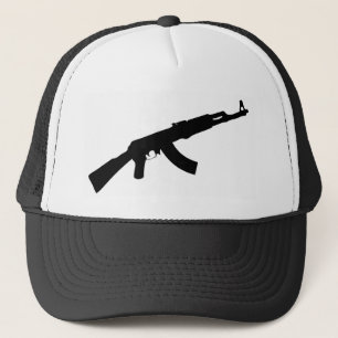 svart symbol för vapenak 47 keps