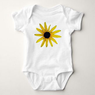 Svart synad susan spädbarnranka t-shirt