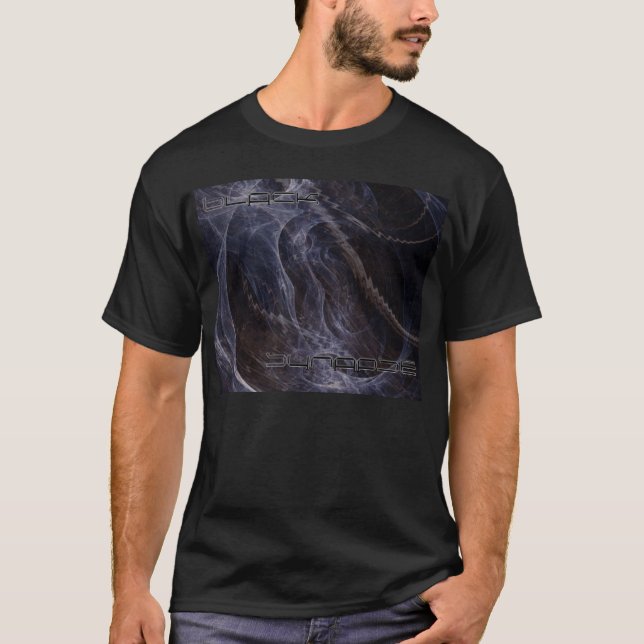 Svart SynapseTshirt T Shirt (Framsida)