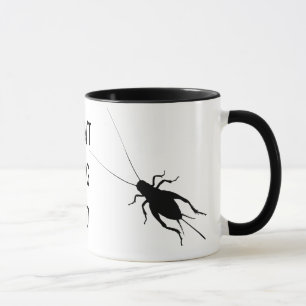 Svart syrsa mugg