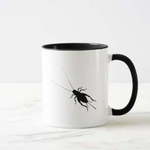 Svart Syrsa Mugg