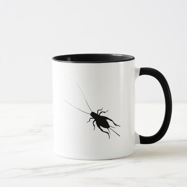 Svart Syrsa Mugg (Höger)