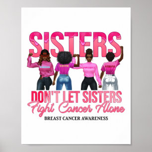 Svart systrar får inte slåss mot bröstcancer poster