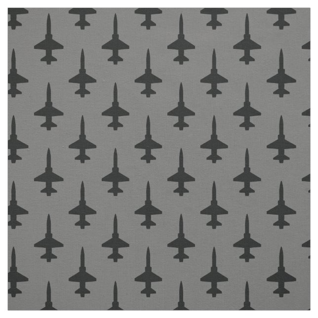 Svart T-38 Talon Grått Tyg (Provkarta)