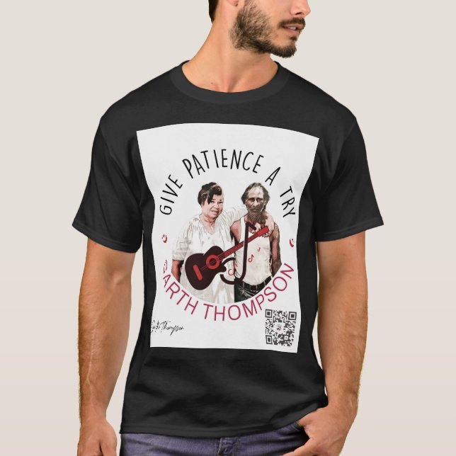 Svart T Shirt (Framsida)