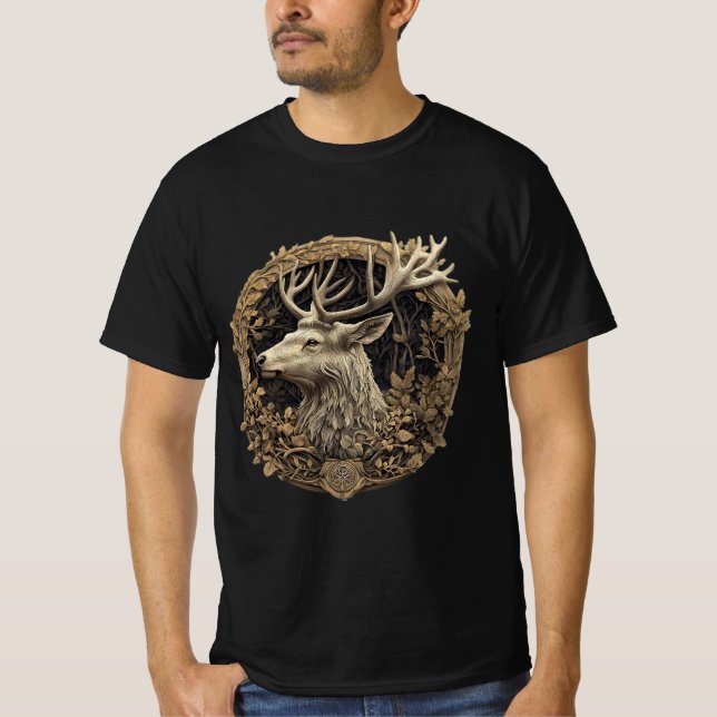svart T-shirt (Framsida)