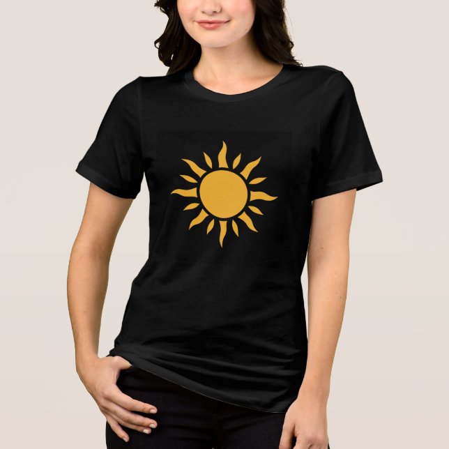 svart t-shirt (Framsida)