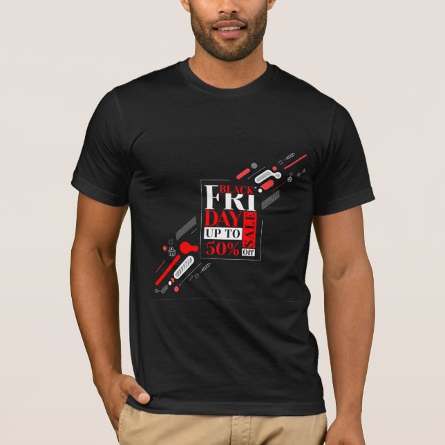 Svart t-shirt (Framsida)