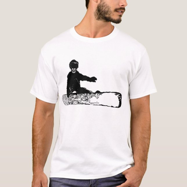 Svart. T-shirt (Framsida)