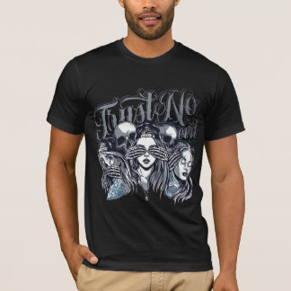 Svart T-Shirt för Män & Kvinnor | Premium Bomull P