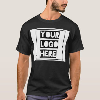 Svart T-shirtj anpassningsbar T Shirt