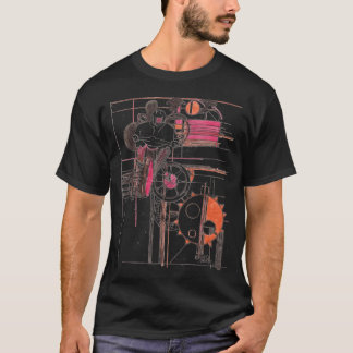 Svart t-skjorta för Motocross Tee Shirt
