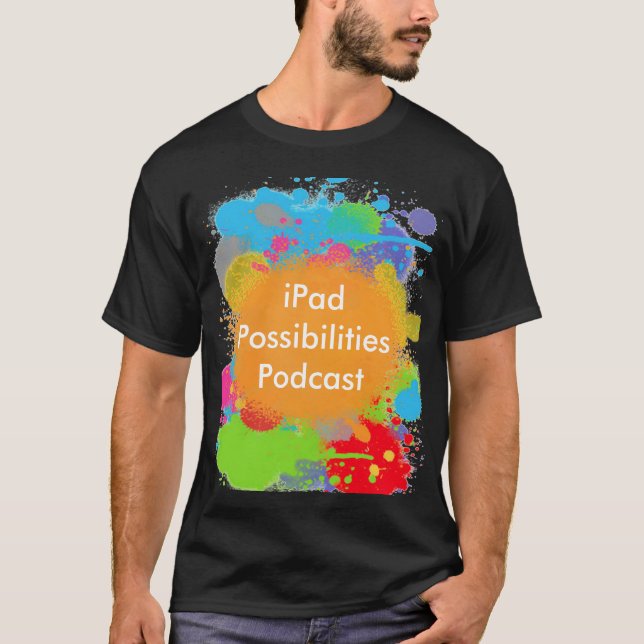 Svart T-tröja för IPP - Male version Tee (Framsida)
