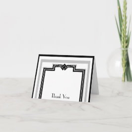 Svart tack för ram för vitsilverart déco kort