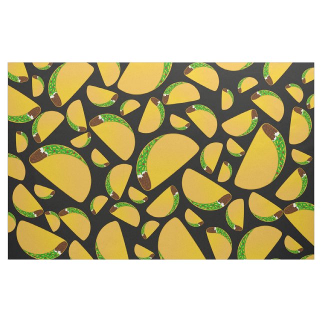 Svart tacos tyg (Yard)