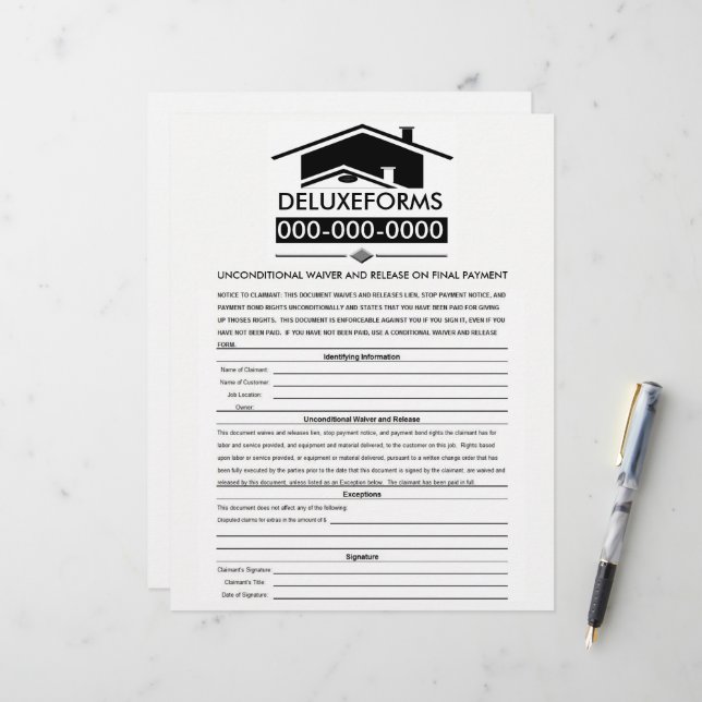 Svart tak Ovillkorlig dispens och frigörelse vid s (Fram/Back In Situ)