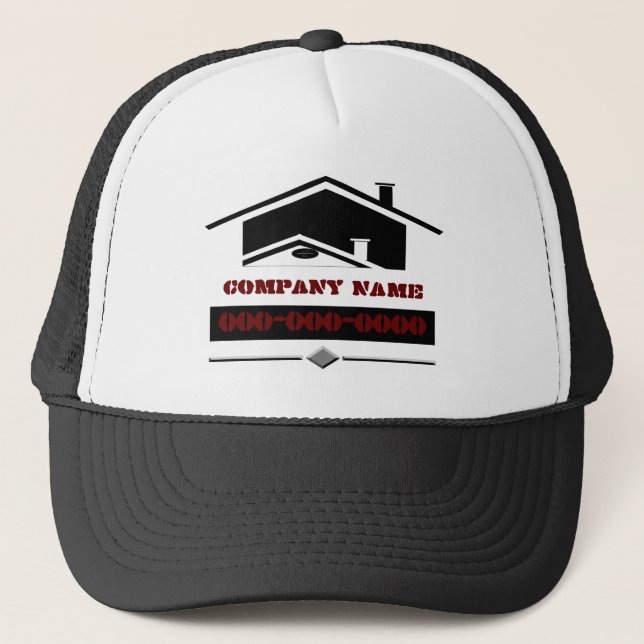 Svart tak truckerkeps (Framsida)