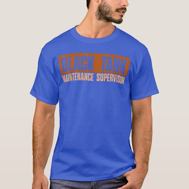 Svart Tank Underhållschef Roliga Pappors Dag T Shirt (Framsida)