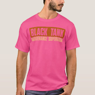 Svart Tank Underhållschef Roliga Pappors Dag T Shirt