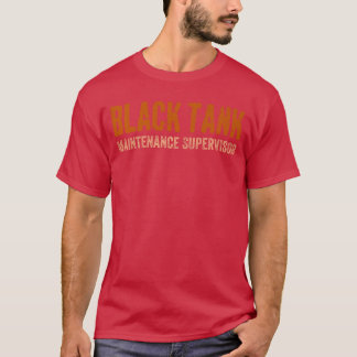 Svart Tank Underhållschef Roliga Pappors Dag T Shirt