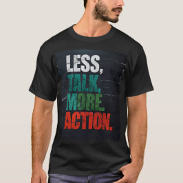 Svart tänkesätt t shirt