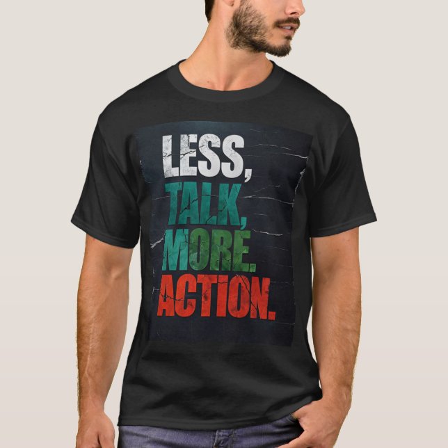 Svart tänkesätt t shirt (Framsida)