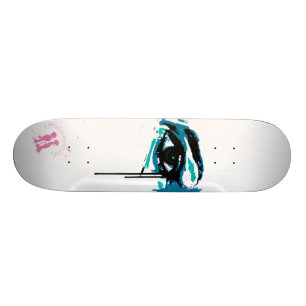 "Svart tårar ", Mini Skateboard Bräda 18,7 Cm