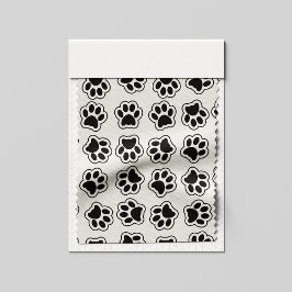 Svart Tassar, Hund, Tassar, Katt Tassar, kontur Tyg