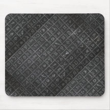 Svart tavla för Blackboard för alkemisymboler