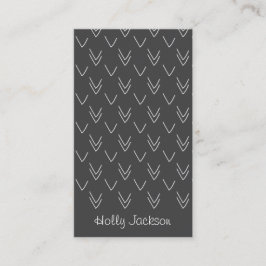 Svart tavlapilvisitkort visitkort