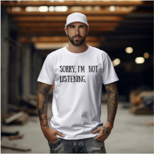 Svart teckensnitt för sarkastisk ord t shirt