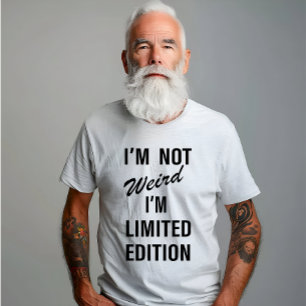 Svart teckensnitt för sarkastisk ord t shirt