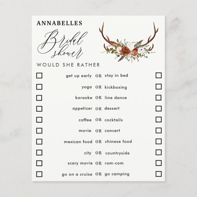 Svart terracotta blommigt Rust skulle hon hellre v (Framsida)