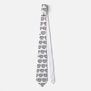 Svart text, bästa Lolo T-shirts och presenter Slips