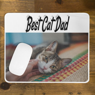 Svart text för bästa Kat Pappa-foto Musmatta