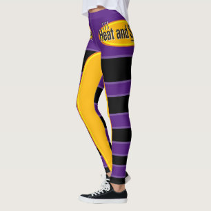 Svart text, , hetta och svarta, Gfx Leggings