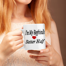 Svart text i Boykompis Kaffemugg